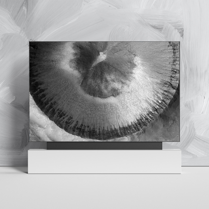 8K Mars ¦ Alba Patera Crater Print ¦ Satin Print (300gsm)