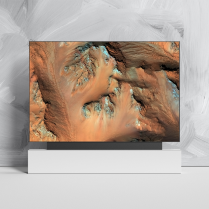 8K Mars ¦ Hale Crater Print ¦ Satin Print (300gsm)
