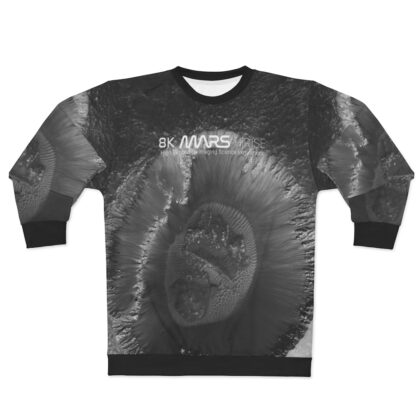 8K MARS HiRISE ¦ Meridiani Planum ¦ AOP Unisex Sweatshirt
