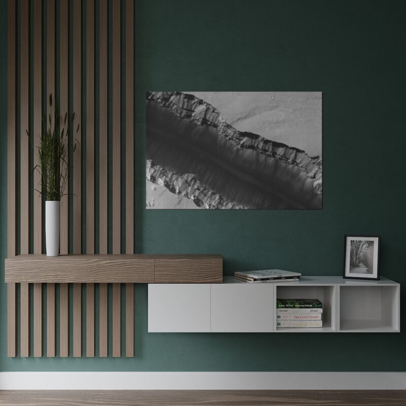8K Mars ¦ Cerberus Fossae Print ¦ Satin Print (300gsm) - Image 6