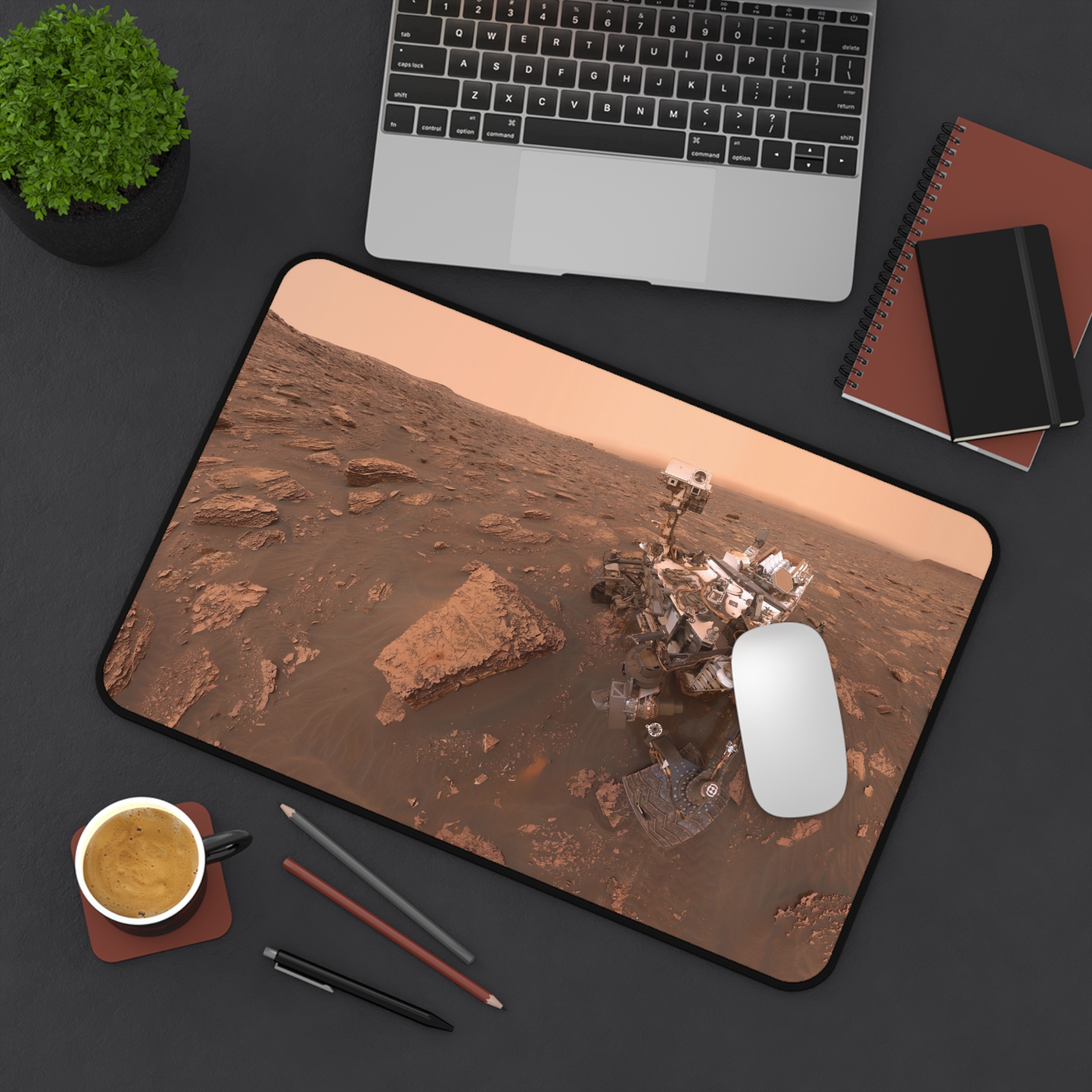 Curiosity Rover Desk Mat / NASA Mars Mission / Mars Rover / NASA Decor