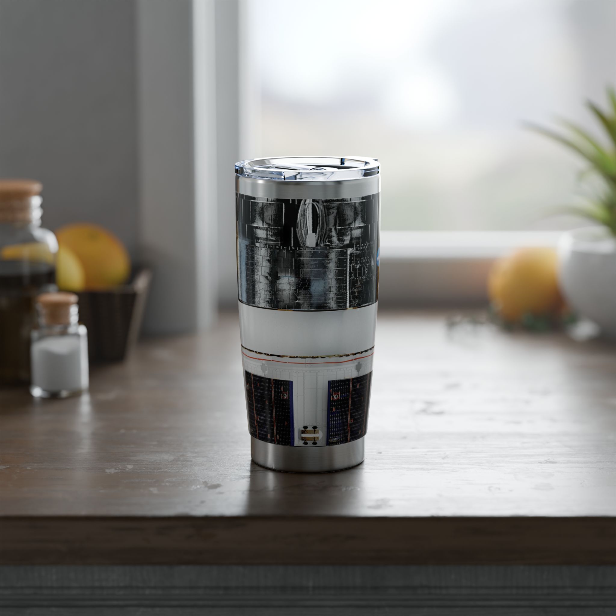 NASA Orion Space Capsule Premium 20oz Ringneck Stainless Steel Tumbler with Lid - Image 5